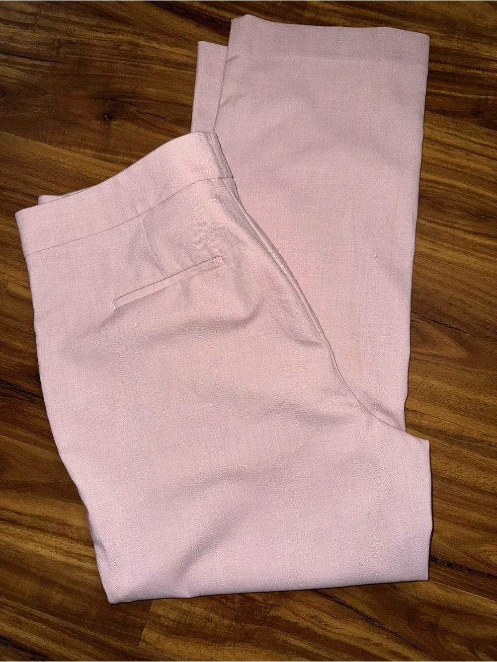 $5 Friday Ann Taylor Factory Blush Straight-Leg Pants - Picture 6 of 8